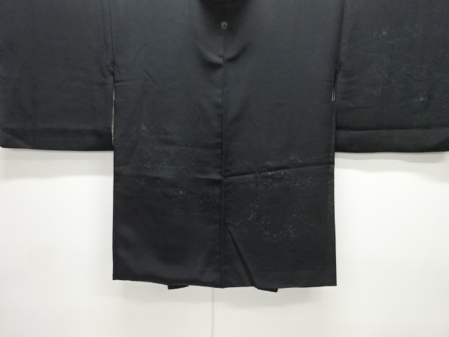 JAPANESE HAORI / WOVEN FLORAL PLANTS